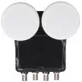 INVERTO Monoblock Quad LNB 4 lähtöä 6° väli 0,2 dB
