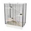 INZ INTER-ZOO Diego + Wood beige 780x480x800 pikkueläinhäkki