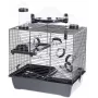 INZ INTER-ZOO Rocky Plus -hamsterihäkki musta 420x290x550 mm