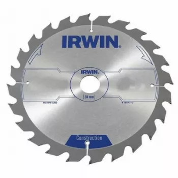 IRWIN Construction Series pyörösahanterä 250mm x 30mm aukko, 60 hammasta TCT, ATB, puunleikkaus