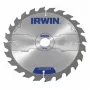 IRWIN Construction Series pyörösahanterä 250mm x 30mm aukko, 60 hammasta TCT, ATB, puunleikkaus