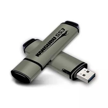 ISTORAGE STICK Kanguru SS3 32GB USB 3.2 Gen 1 laitteistosalattu USB-muistitikku