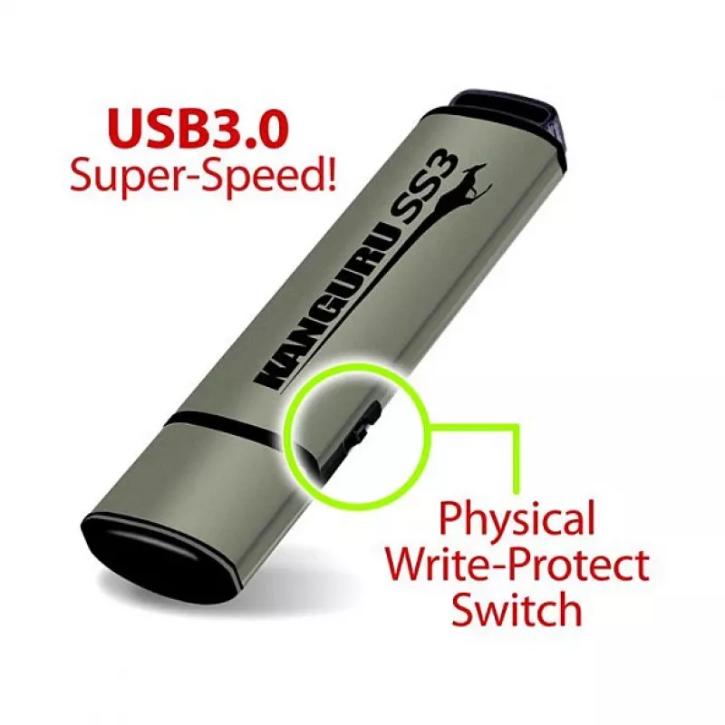 Kanguru SS3 32GB USB-muistitikku (KF3WP-32G)