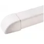 IVENSIS IPEP60 kaapelikanavan päätykansi valkoinen 60 mm PVC Snap-On