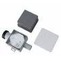 IVENSIS ISN32 uppoasennettava kondenssivesilukko 100x100 - valkoinen ABS, 32 mm poisto, hajulukko