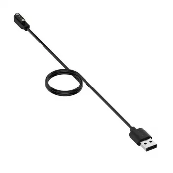 iWear CH2 universaali USB 1 m virtakaapeli älykellolle 2-napainen 4 mm magneettilaturi