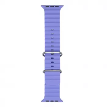 iWear S1 Grooved Soft Silicone 20mm ranneke Apple Watch 49mm / 45mm / 44mm / 42mm syreeni