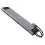 j5create JCD552 M.2 NVMe USB-C 3.2 Gen 2x2 telakointiasema 100W PD, HDMI & DisplayPort