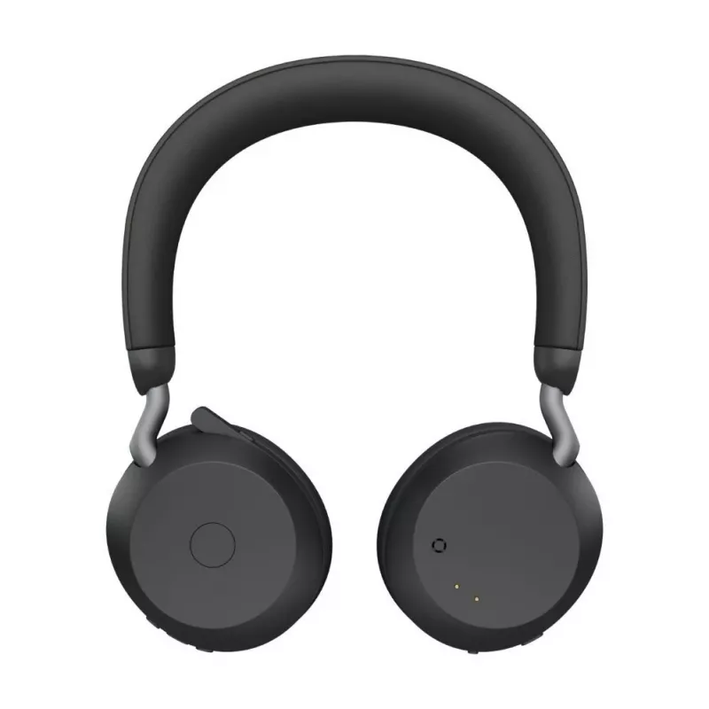 Jabra Evolve2 75 langaton Bluetooth-kuulokemikrofoni aktiivisella kohinanvaimennuksella, Microsoft Teams -sertifioitu, musta