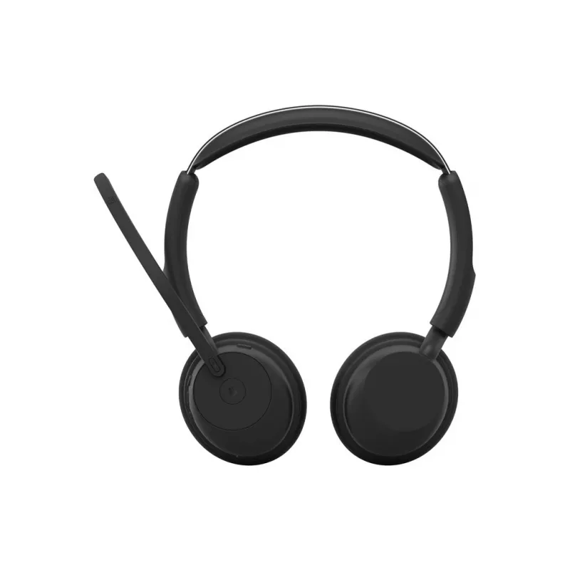 Jabra Evolve3 45 MS Stereo -kuulokemikrofoni, Link 390c, latausteline, musta