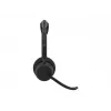 Jabra Evolve3 45 MS Stereo -kuulokemikrofoni, Link 390c, latausteline, musta