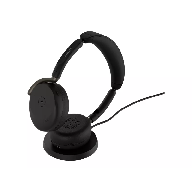 Jabra Evolve3 65 Flex Link 390a MS Wireless Charging Pad -kuulokkeet