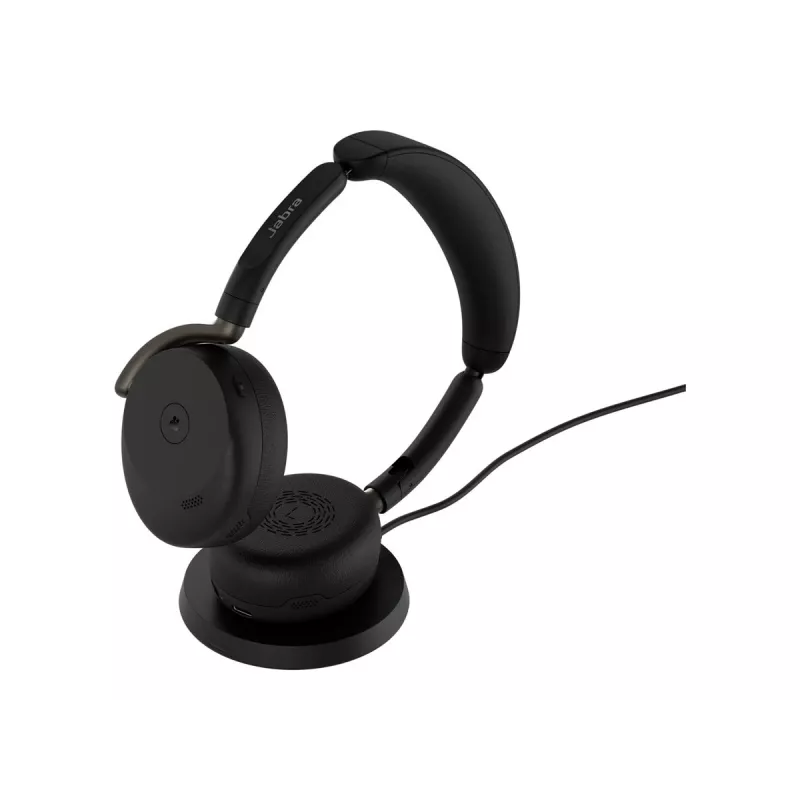 Jabra Evolve3 65 Flex Link 390c MS Wireless Charging Pad -kuulokkeet