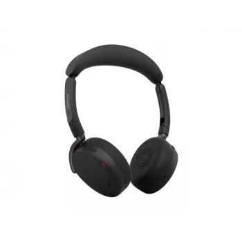 Jabra Evolve3 65 Flex -langaton Bluetooth-kuulokemikrofoni, Hybrid-ANC, Jabra Link 390c USB-C -dongle, UC-sertifioitu, musta