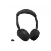 Jabra Evolve3 65 Flex -langaton Bluetooth-kuulokemikrofoni, Hybrid-ANC, Jabra Link 390c USB-C -dongle, UC-sertifioitu, musta