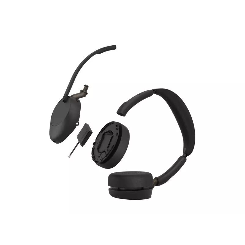 Jabra Evolve3 65 -stereokuulokemikrofoni, Link 390a UC-jalusta