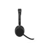 Jabra Evolve3 65 UC Stereo -kuulokemikrofoni, Link 390c, musta