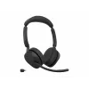 Jabra Evolve3 65 UC Stereo -kuulokemikrofoni, Link 390c, musta