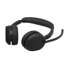 Jabra Evolve3 65 MS Stereo langaton kuulokemikrofoni Link 390c:llä, musta