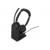 Jabra Evolve3 65 Stereo -langaton kuulokemikrofoni, Link 390c ja latausteline – Microsoft Teams -sertifioitu
