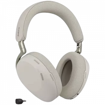 Jabra Evolve3 85 MS Link390c Warm Gray langaton kuulokemikrofoni