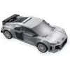Jamara CaDA Audi R8 Coupé 1:24 mittakaava rakennuspalikkasarja – 272 osaa, harmaa, 8-vuotiaasta