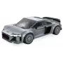 Jamara CaDA Audi R8 Coupé 1:24 mittakaava rakennuspalikkasarja – 272 osaa, harmaa, 8-vuotiaasta