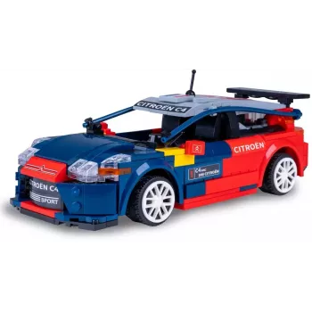 Jamara CaDA Citroen C4 WRC 1:20 2,4GHz RC rakennuspalikkauto (278 osaa)