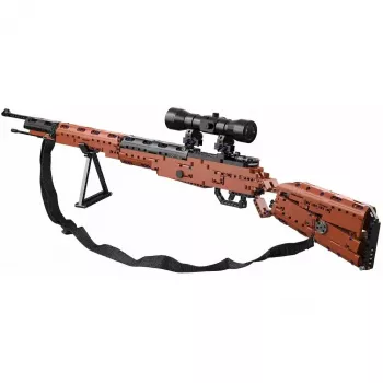 Jamara CaDA Karabiner 98K Bricks rakennussarja ruskea 8+