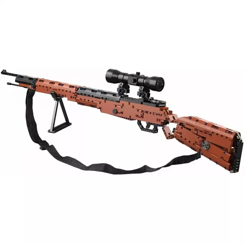 Jamara CaDA Karabiner 98K Bricks rakennussarja ruskea 8+