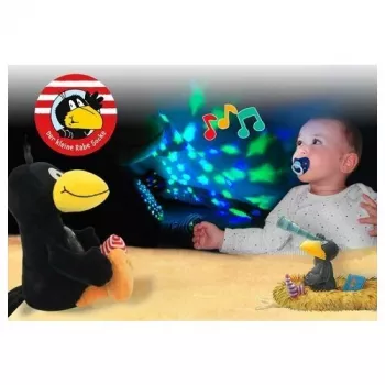 Jamara LED-tähtiprojektori yövalo Der kleine Rabe Socke 6M