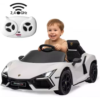 Jamara Ride-on Lamborghini Revuelto valkoinen 2,4GHz Li-Power 12