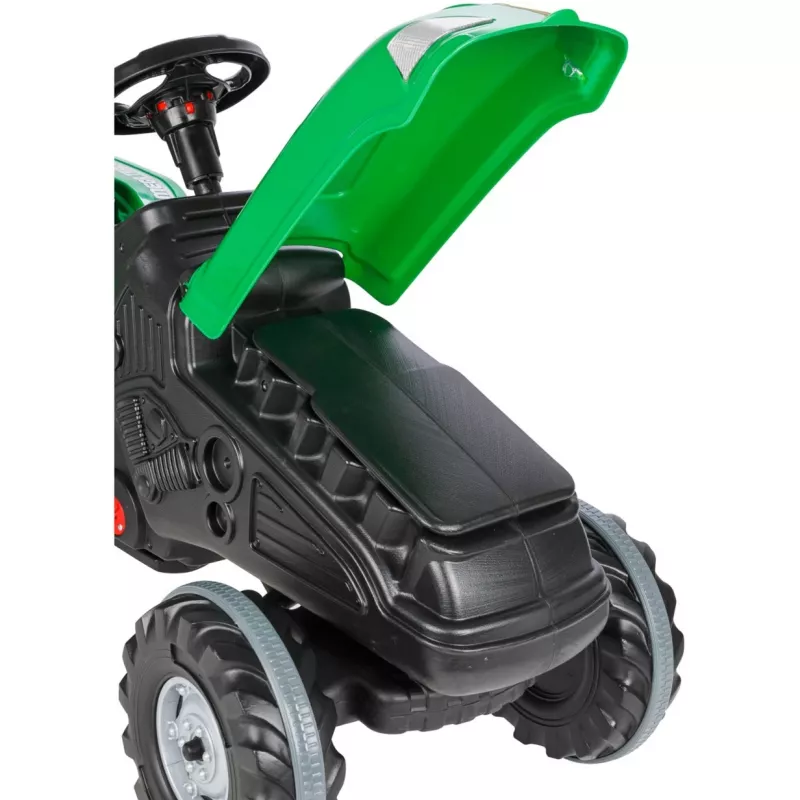 Jamara ajettava traktori Big Wheel 12V vihreä 3+