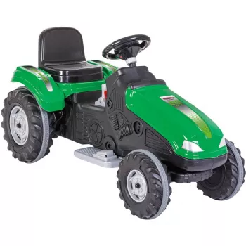 Jamara ajettava traktori Big Wheel 12V vihreä 3+