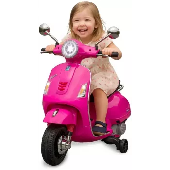 Jamara Ride-on Vespa GTS 125 pinkki Li-Power 12.6