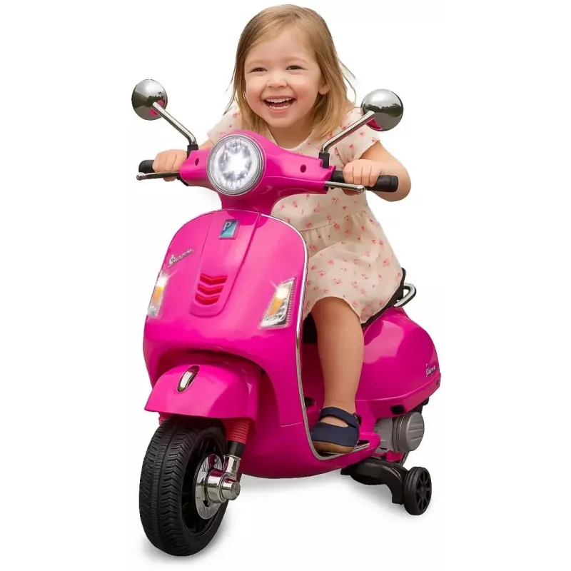 Jamara Ride-on Vespa GTS 125 pinkki Li-Power 12.6