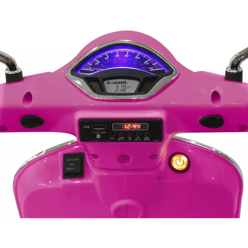 Jamara Ride-on Vespa GTS 125 pinkki Li-Power 12.6