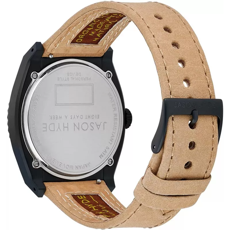 JASON HYDE JH10014 unisex-kello 40 mm Earth Collection sininen kellotaulu sininen ranneke