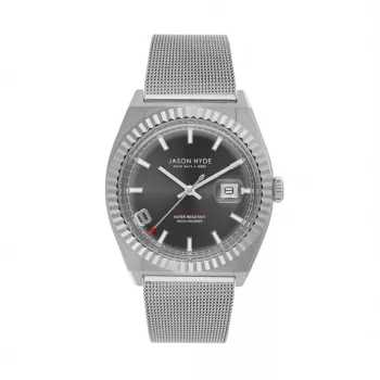 JASON HYDE MAN JH30004 analoginen kvartsikello 40 mm sininen kellotaulu sininen kangasranneke
