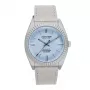 JASON HYDE unisex-kello JH10017 40 mm sininen kellotaulu kierrätetty PET-kangasranneke