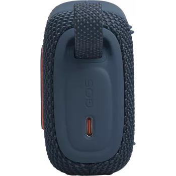 JBL GO 5 ultrakannettava Bluetooth-kaiutin - sininen (IP67, 5W RMS, Bluetooth 5.3)