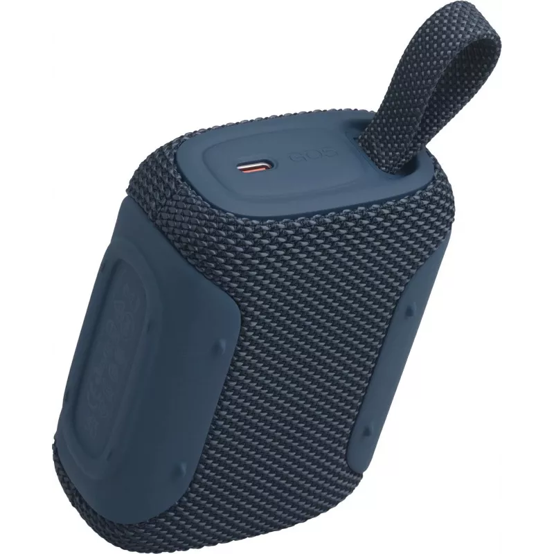 JBL GO 5 ultrakannettava Bluetooth-kaiutin - sininen (IP67, 5W RMS, Bluetooth 5.3)