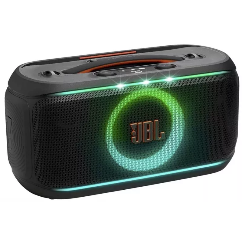 JBL Partybox On-The-Go 2 Bluetooth-kaiutin – musta, 100 W RMS, IPX4, TWS