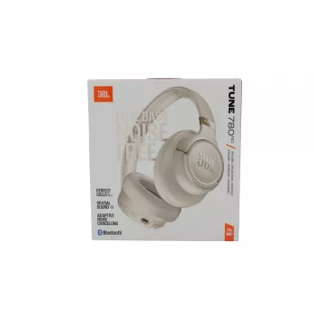 JBL Tune 780NC langaton over-ear-kuulokemikrofoni aktiivisella melunvaimennuksella - beige