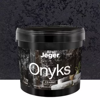Jeger Plaster Onyks Black 7 kg koristelaasti