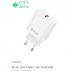 Jellico AK-165 USB 22.5W QC 3.0 älykäs pikalaturi 1x USB (5-12V) valkoinen