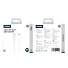 Jellico B1 Durable-Soft yleinen USB-C - USB-C data- & Fast-PD-20W-latauskaapeli 1m valkoinen