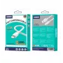 Jellico B15 kestävä-pehmeä iPhone & iPad Lightning - USB data- & pikalatauskaapeli 3.1A 1 m valkoinen