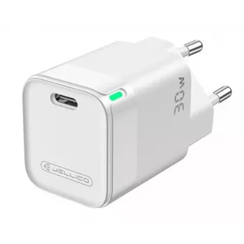 Jellico C43 Mini PD 30W QC 3.0 Smart Adaptive -pikalaturi 1x USB-C (5-20V) valkoinen