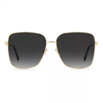 JIMMY CHOO HESTER-S-2M2 naisten aurinkolasit - musta kehys, harmaa liukuvärilinssi, 59 mm